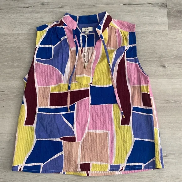 The Odells NWT Helen Sleeveless Top Size Small - Picture 3 of 8